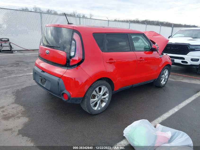 2015 KIA SOUL + - KNDJP3A58F7780860