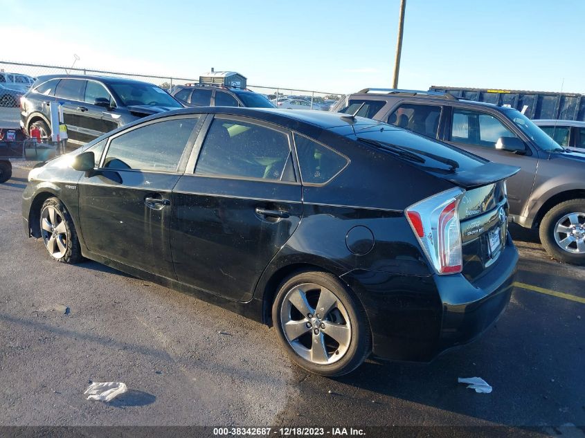 2013 TOYOTA PRIUS THREE SE - JTDKN3DU6D1671150