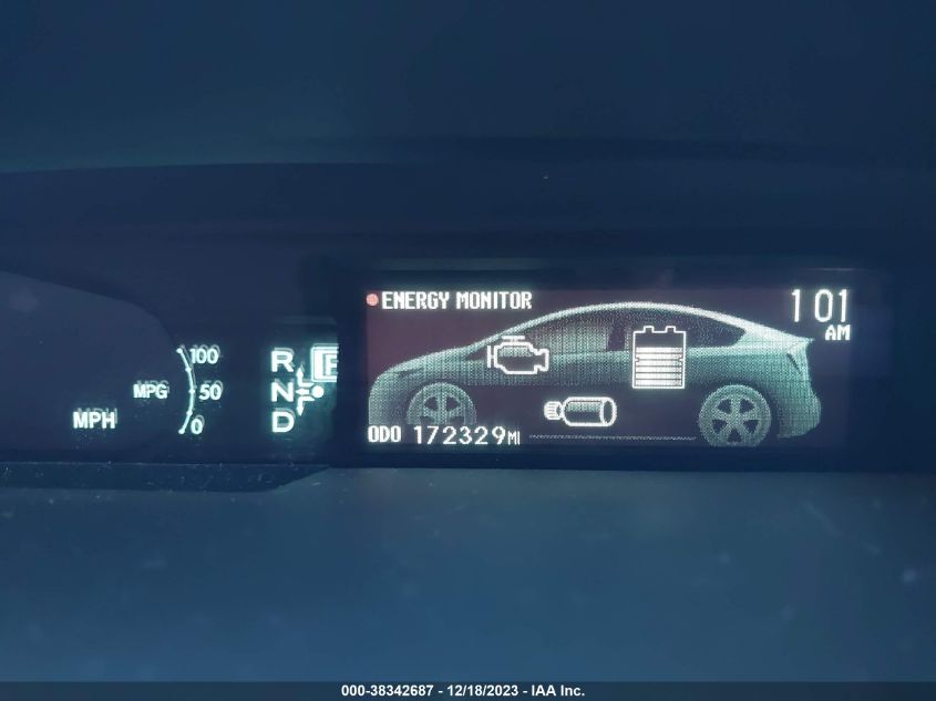 2013 TOYOTA PRIUS THREE SE - JTDKN3DU6D1671150