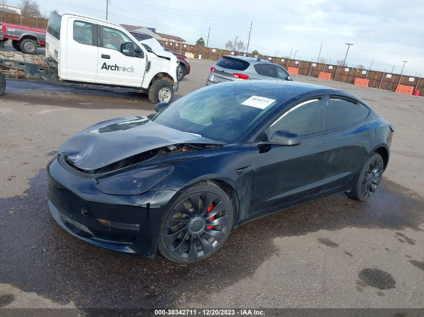2022 TESLA MODEL 3 - 5YJ3E1EC9NF195967