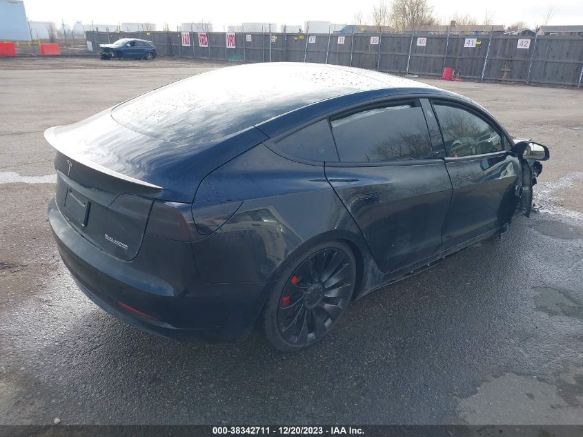 2022 TESLA MODEL 3 - 5YJ3E1EC9NF195967
