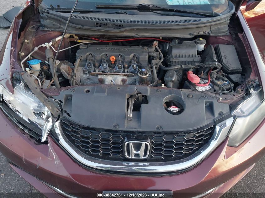 2014 HONDA CIVIC EX-L - 19XFB2F91EE233390