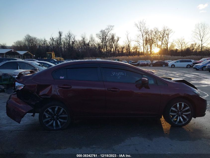 2014 HONDA CIVIC EX-L - 19XFB2F91EE233390