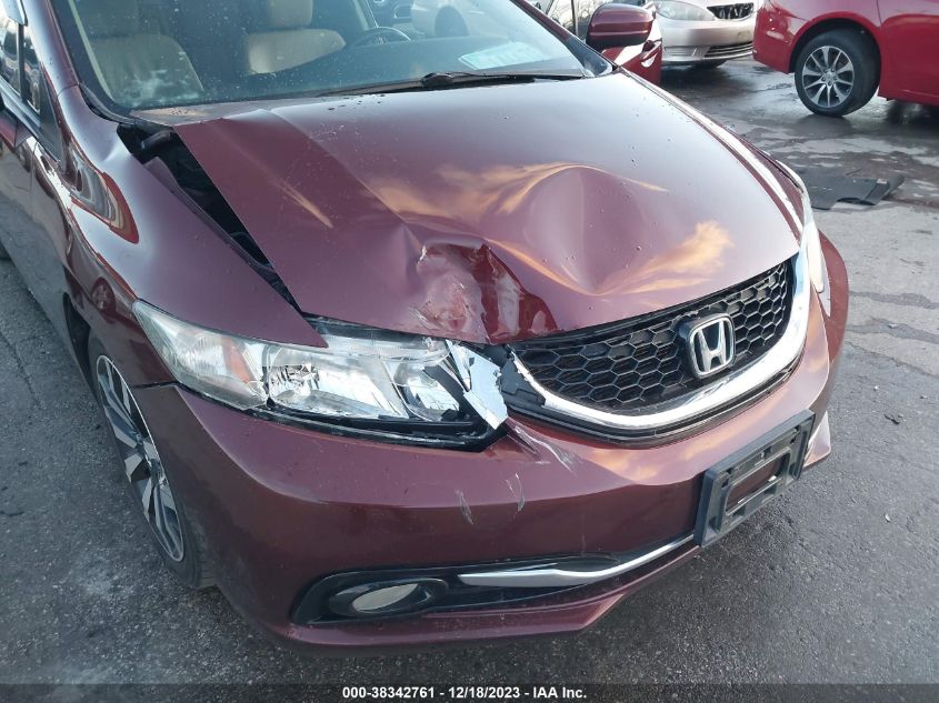 2014 HONDA CIVIC EX-L - 19XFB2F91EE233390