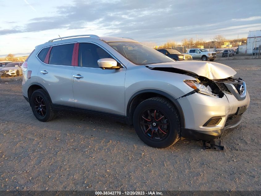 2015 NISSAN ROGUE SV - KNMAT2MV1FP547033