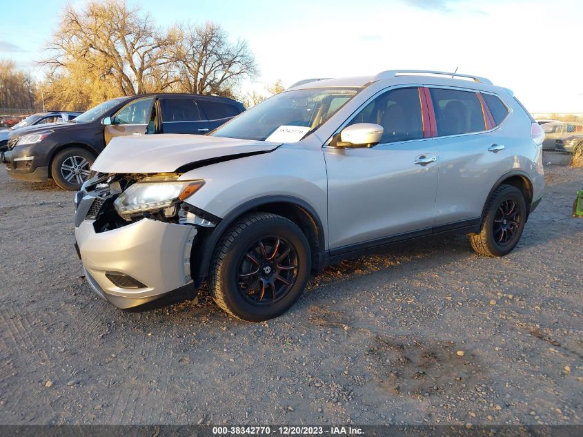 2015 NISSAN ROGUE SV - KNMAT2MV1FP547033