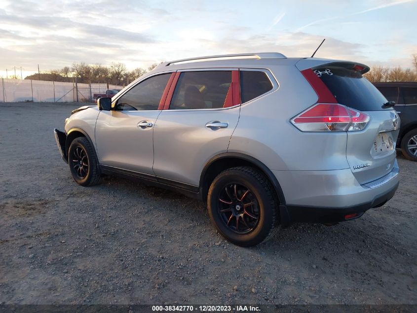 2015 NISSAN ROGUE SV - KNMAT2MV1FP547033