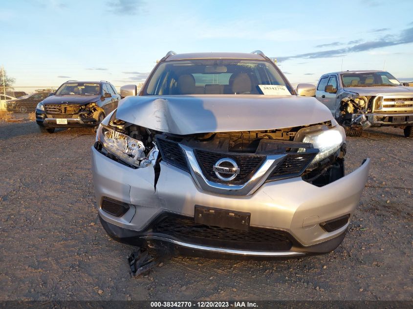 2015 NISSAN ROGUE SV - KNMAT2MV1FP547033