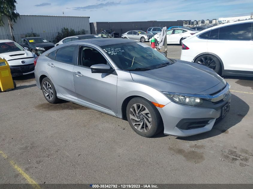 Lot #2539242660 2016 HONDA CIVIC EX salvage car