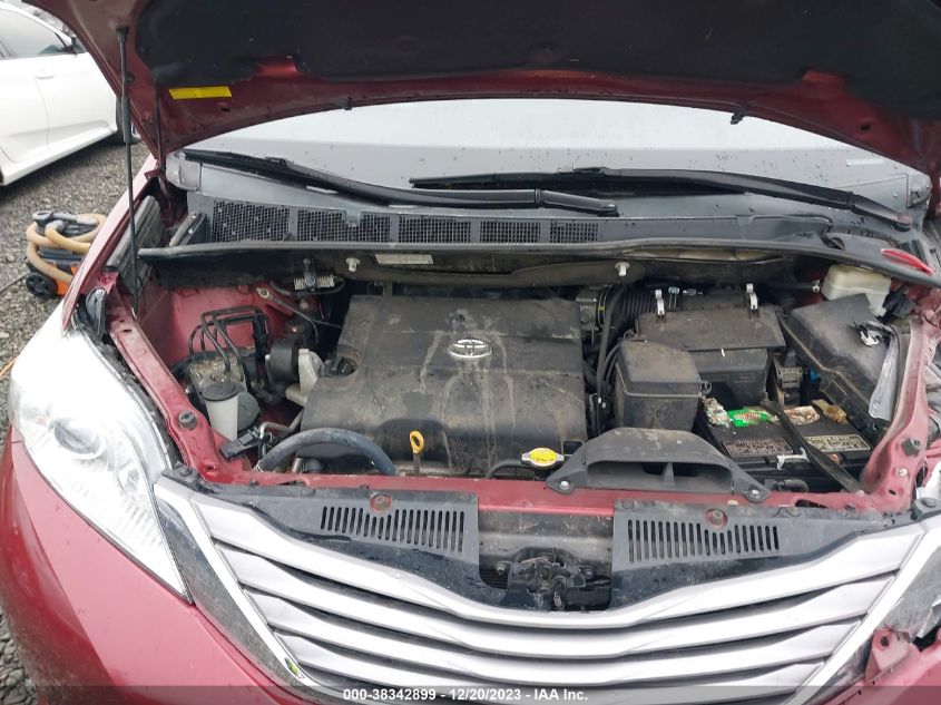 2016 TOYOTA SIENNA XLE/LIMITED - 5TDYK3DCXGS707116