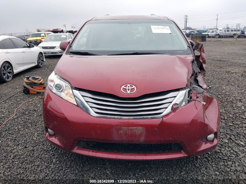 2016 TOYOTA SIENNA XLE/LIMITED - 5TDYK3DCXGS707116