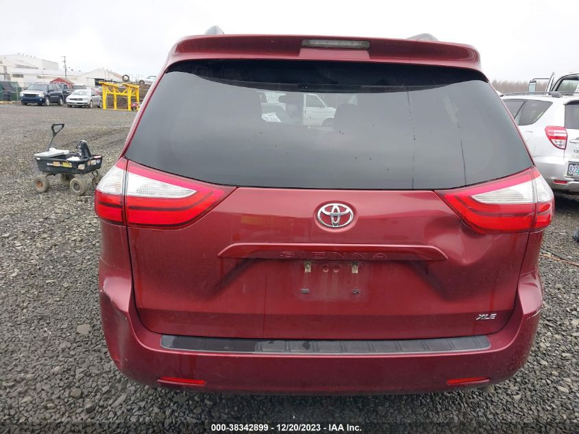 2016 TOYOTA SIENNA XLE/LIMITED - 5TDYK3DCXGS707116