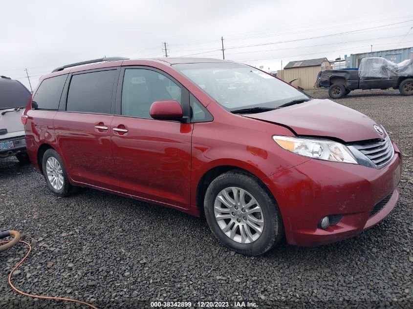 2016 TOYOTA SIENNA XLE/LIMITED - 5TDYK3DCXGS707116