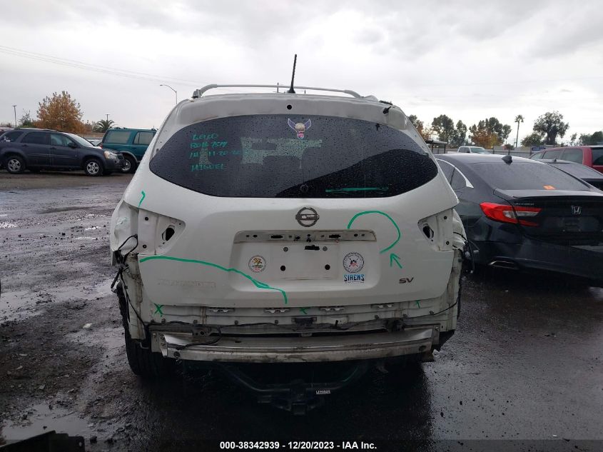 2017 NISSAN PATHFINDER S/SV/SL/PLATINUM - 5N1DR2MN7HC685449