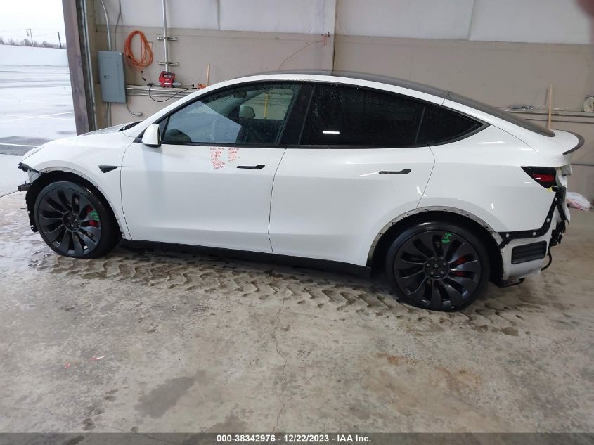 2022 TESLA MODEL Y PERFORMANCE DUAL MOTOR ALL-WHEEL DRIVE - 7SAYGDEF2NF484350