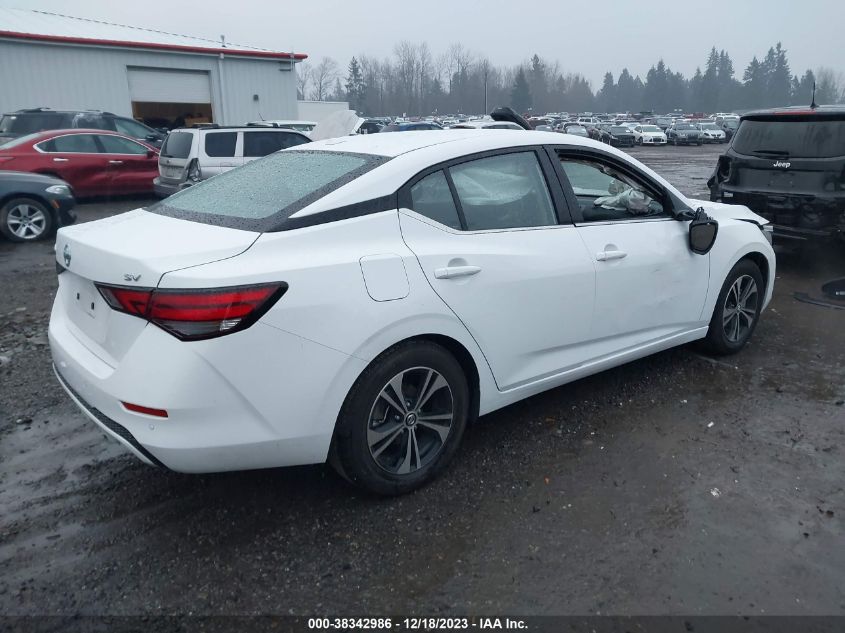 2022 NISSAN SENTRA SV XTRONIC CVT - 3N1AB8CV0NY247300