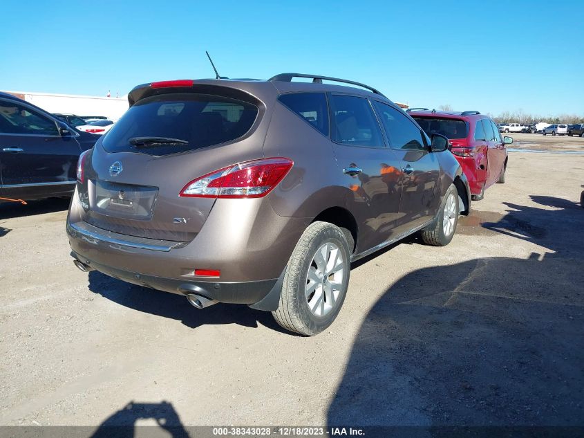 2014 NISSAN MURANO SV - JN8AZ1MU0EW420847