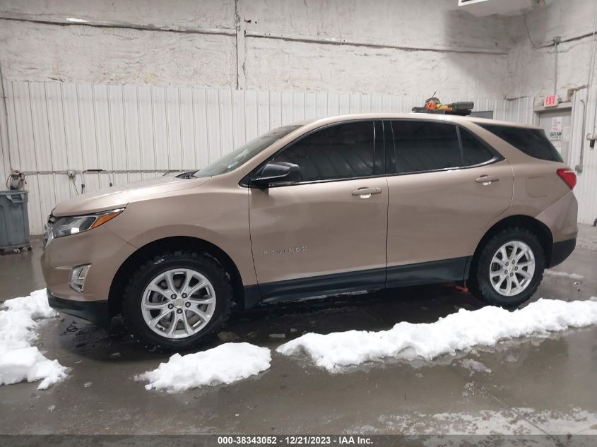 2019 CHEVROLET EQUINOX LS - 2GNAXSEV7K6208278