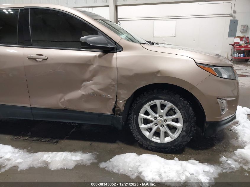 2019 CHEVROLET EQUINOX LS - 2GNAXSEV7K6208278