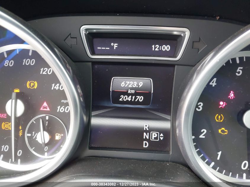 2013 MERCEDES-BENZ ML 350 4MATIC 4JGDA5HB9DA161198