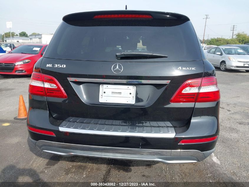 2013 MERCEDES-BENZ ML 350 4MATIC 4JGDA5HB9DA161198