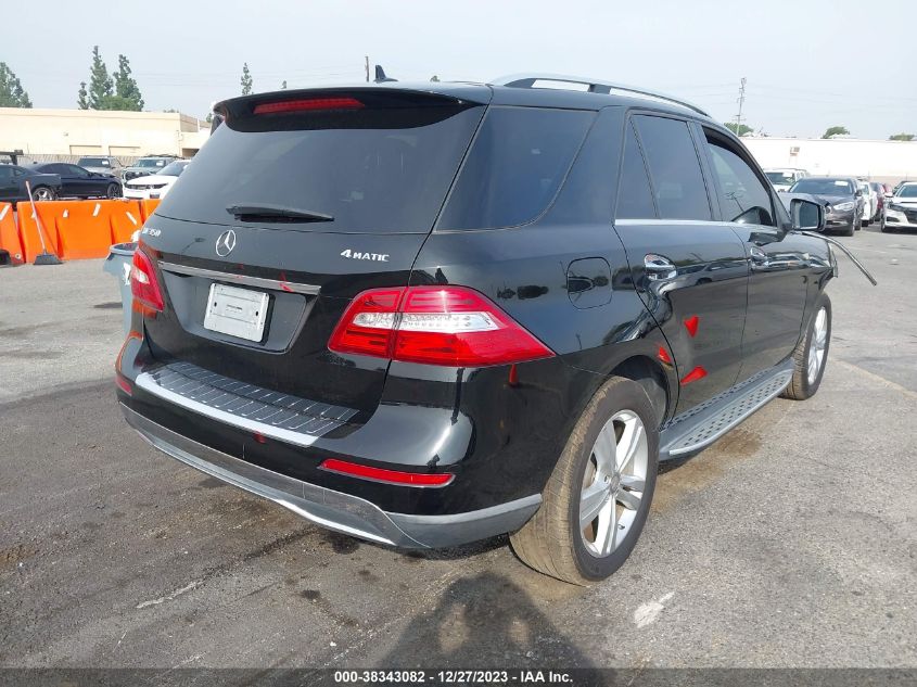 2013 MERCEDES-BENZ ML 350 4MATIC 4JGDA5HB9DA161198