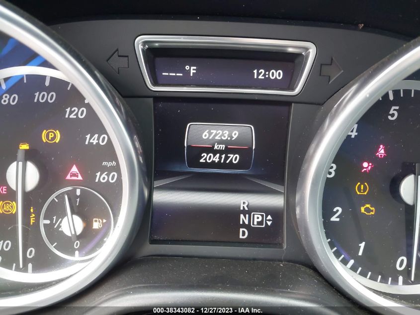 2013 MERCEDES-BENZ ML 350 4MATIC 4JGDA5HB9DA161198