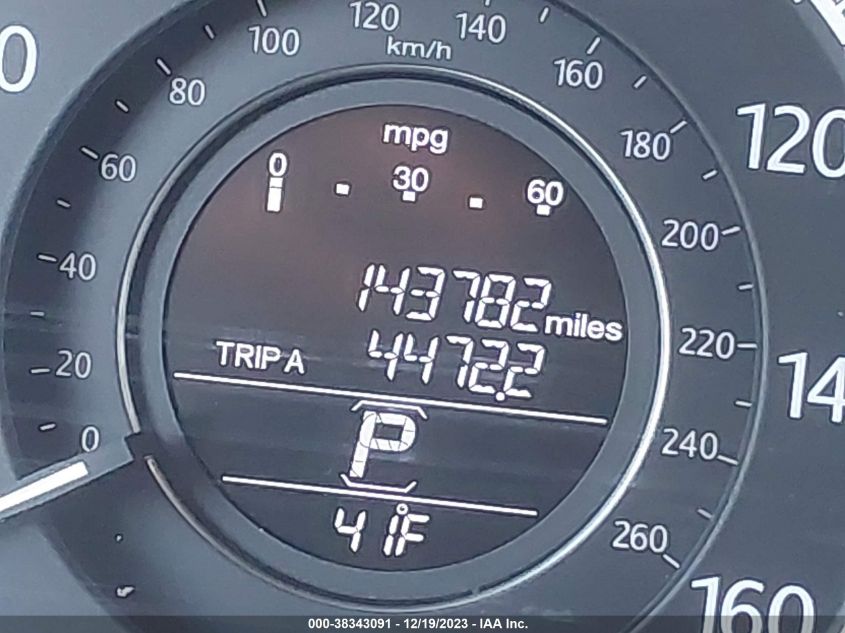 2013 HONDA ACCORD EX-L V-6 - 1HGCR3F8XDA035003