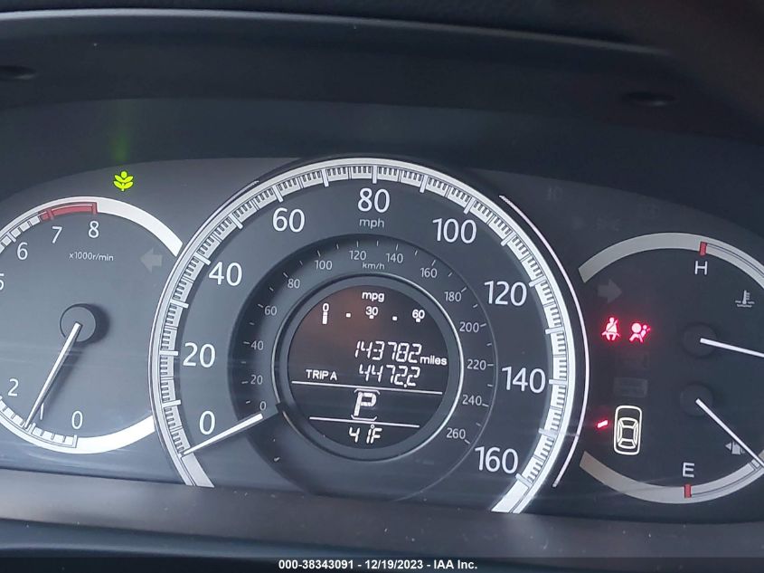 2013 HONDA ACCORD EX-L V-6 - 1HGCR3F8XDA035003