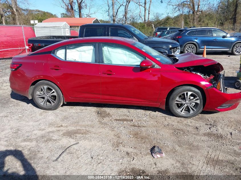 2022 NISSAN SENTRA SV XTRONIC CVT - 3N1AB8CV4NY313783