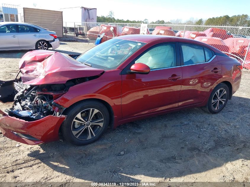 2022 NISSAN SENTRA SV XTRONIC CVT - 3N1AB8CV4NY313783