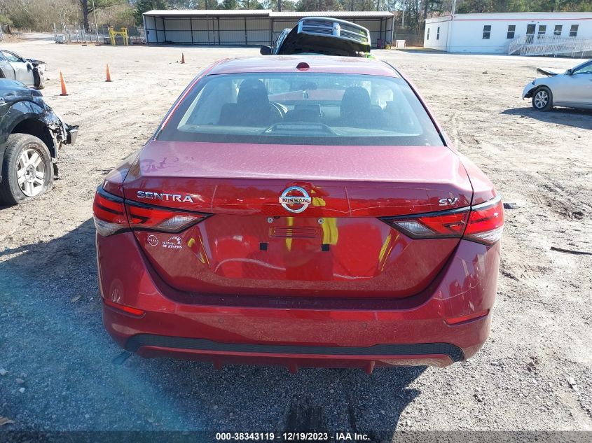 2022 NISSAN SENTRA SV XTRONIC CVT - 3N1AB8CV4NY313783