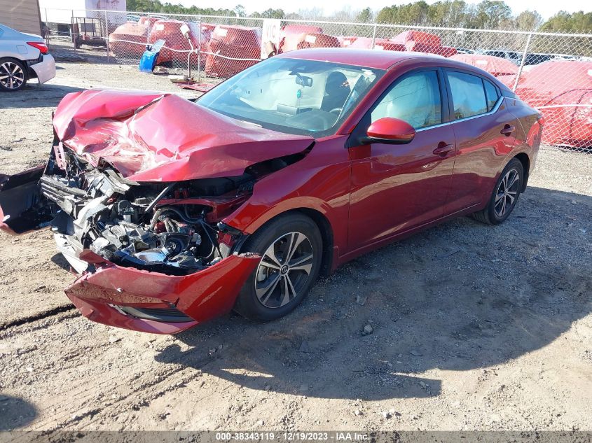 2022 NISSAN SENTRA SV XTRONIC CVT - 3N1AB8CV4NY313783