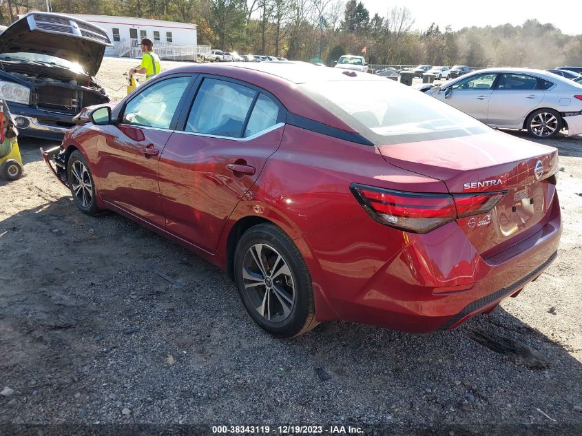 2022 NISSAN SENTRA SV XTRONIC CVT - 3N1AB8CV4NY313783