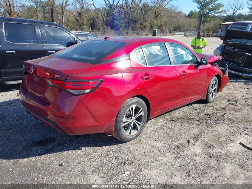 2022 NISSAN SENTRA SV XTRONIC CVT - 3N1AB8CV4NY313783