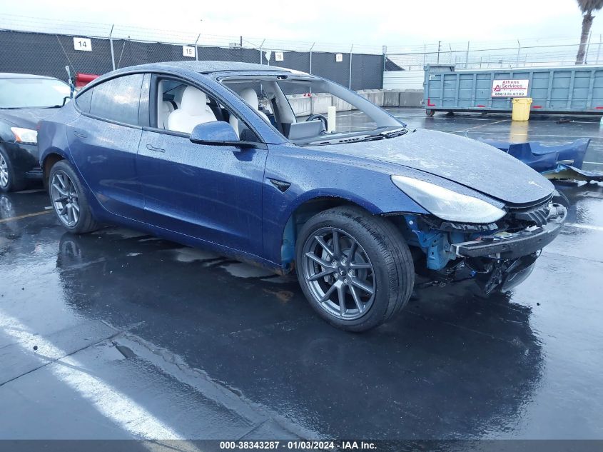 2022 TESLA MODEL 3 - 5YJ3E1EB5NF364633