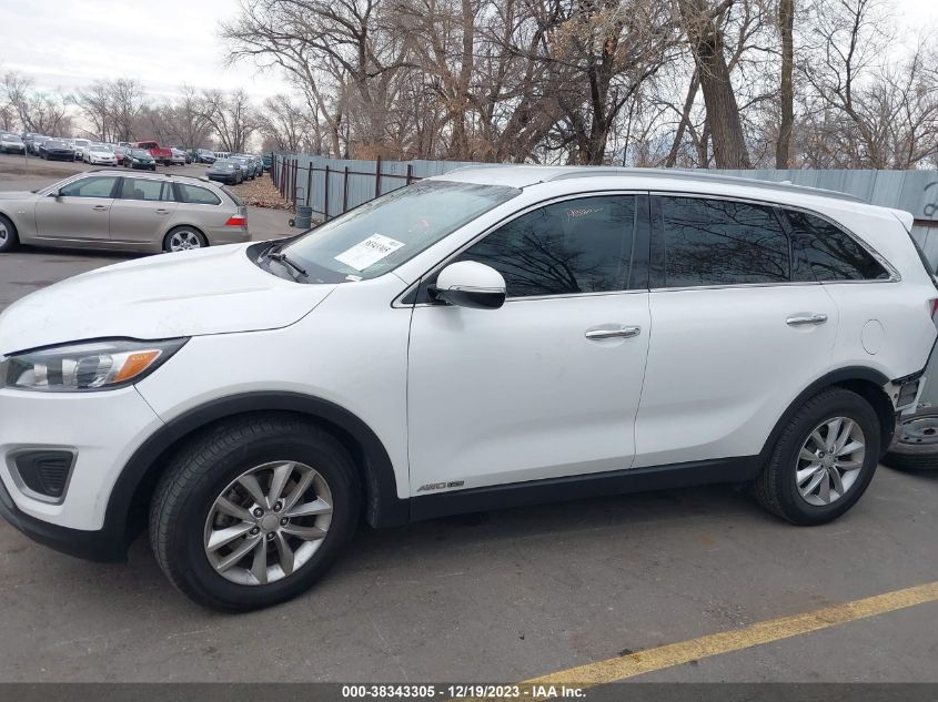 2016 KIA SORENTO 3.3L LX - 5XYPGDA5XGG027304