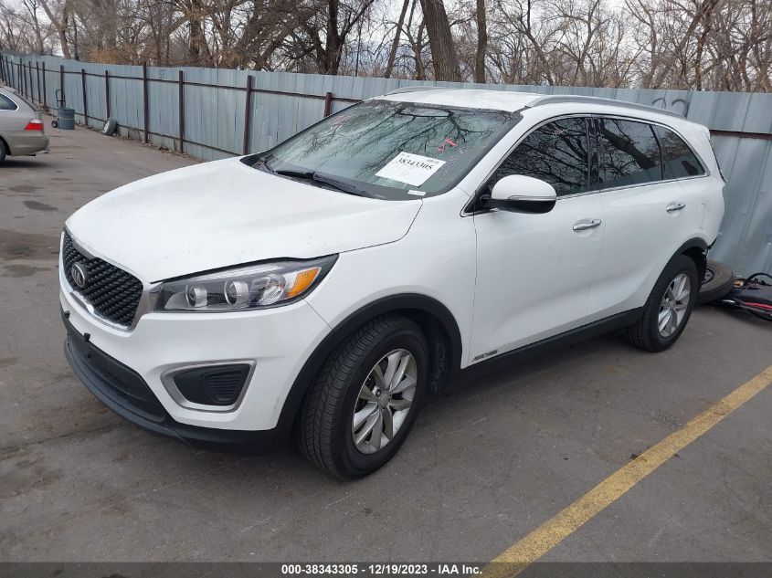 2016 KIA SORENTO 3.3L LX - 5XYPGDA5XGG027304