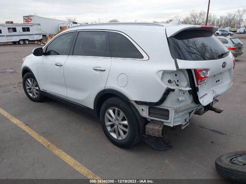 2016 KIA SORENTO 3.3L LX - 5XYPGDA5XGG027304