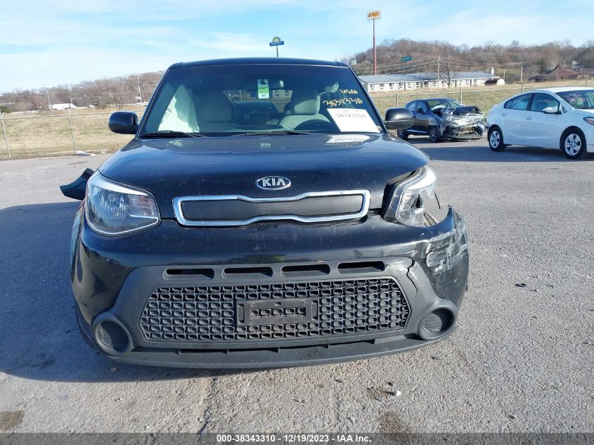 2016 KIA SOUL - KNDJN2A26G7323973