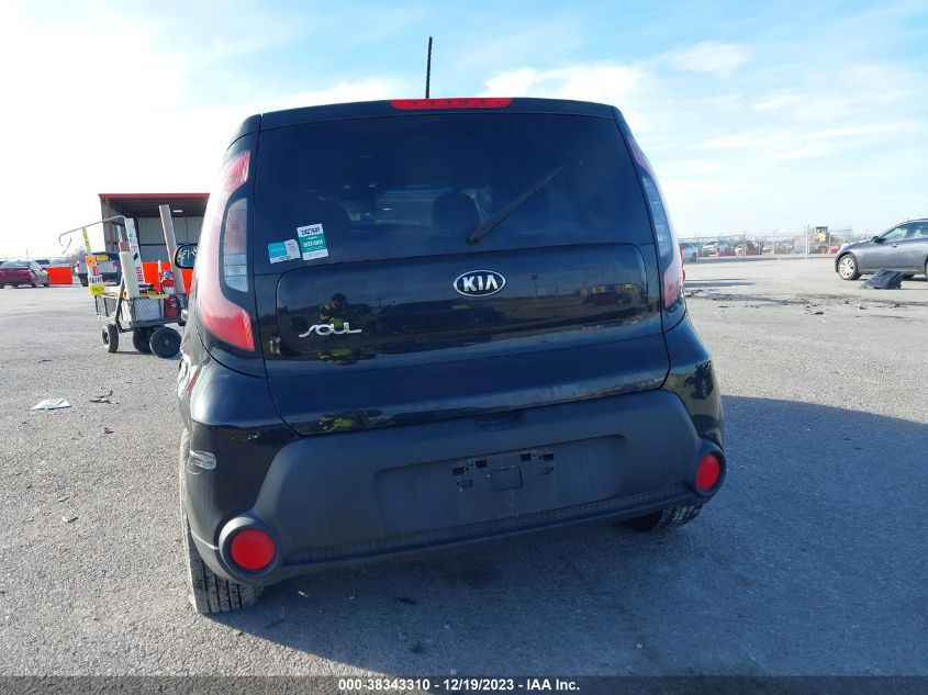 2016 KIA SOUL - KNDJN2A26G7323973