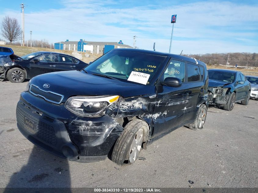 2016 KIA SOUL - KNDJN2A26G7323973