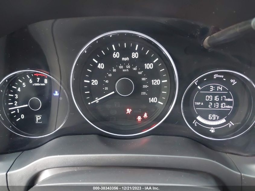 2019 HONDA HR-V SPORT - 3CZRU6H10KG717034