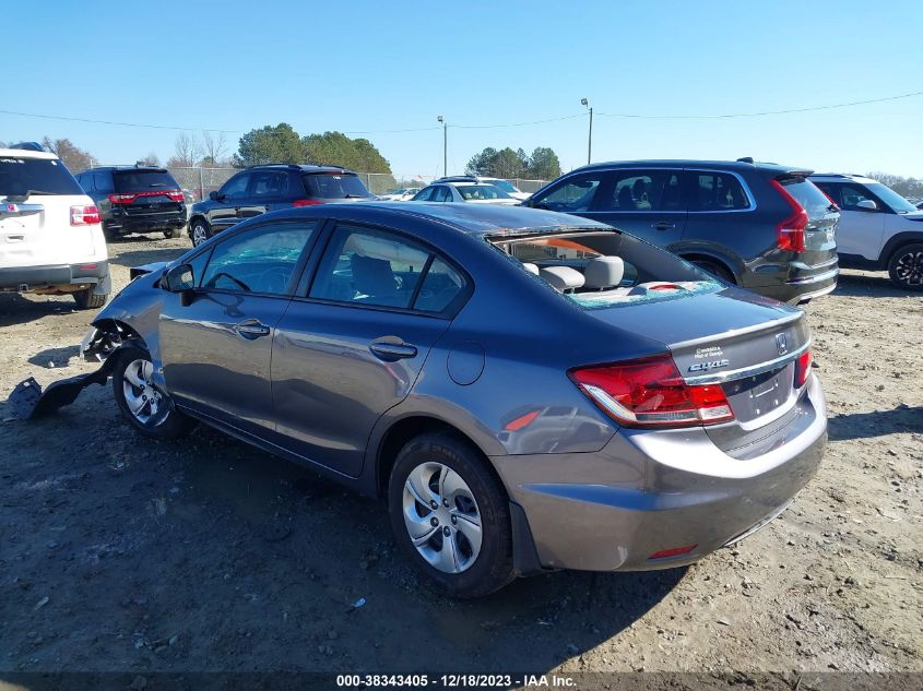 2015 HONDA CIVIC LX - 19XFB2F56FE094551