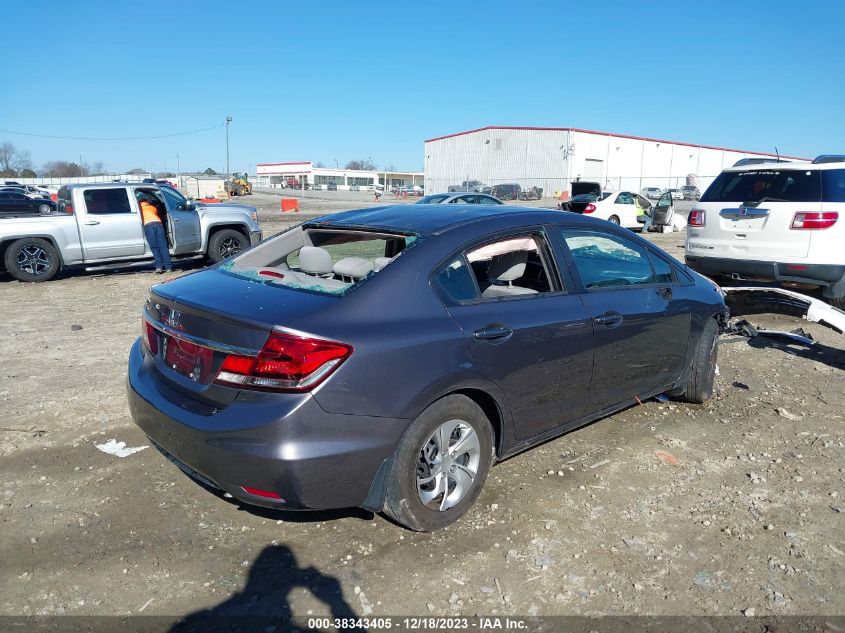 2015 HONDA CIVIC LX - 19XFB2F56FE094551