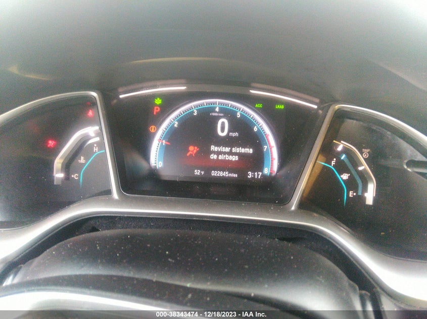 VIN 2HGFC1F31KH650805 2019 HONDA CIVIC EX
