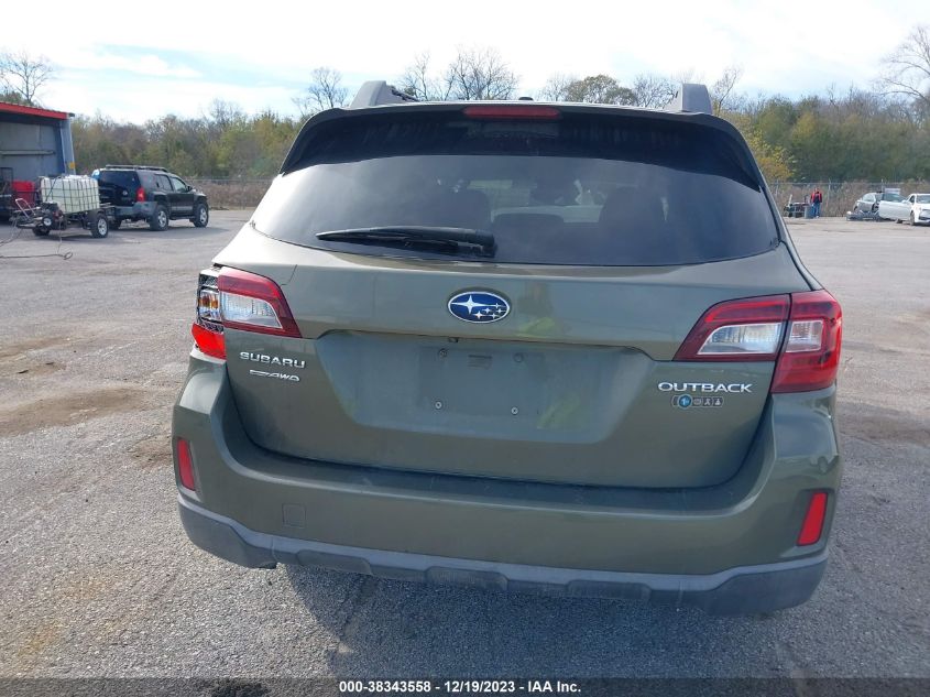 2015 SUBARU OUTBACK 2.5I PREMIUM - 4S4BSBCC9F3230286