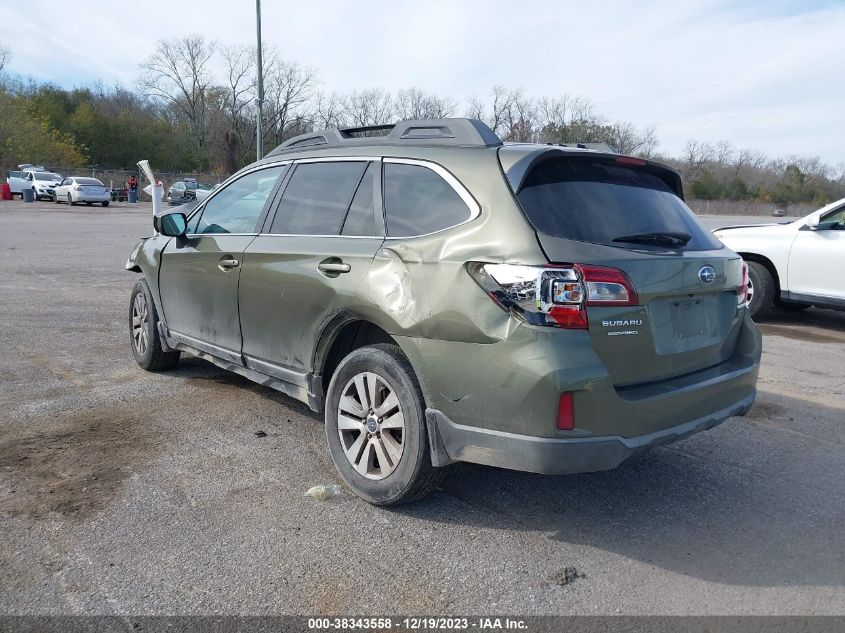 2015 SUBARU OUTBACK 2.5I PREMIUM - 4S4BSBCC9F3230286