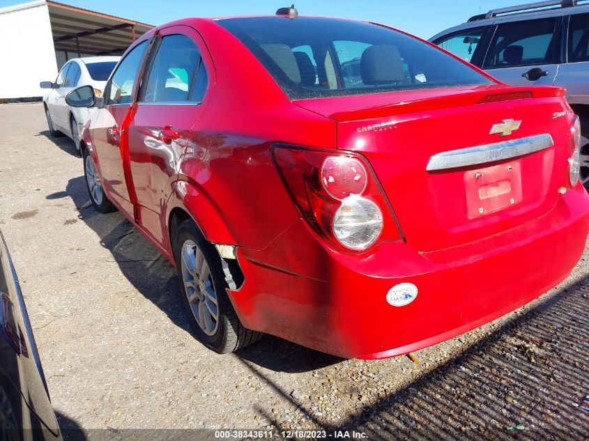 2015 CHEVROLET SONIC LT - 1G1JC5SH4F4220313