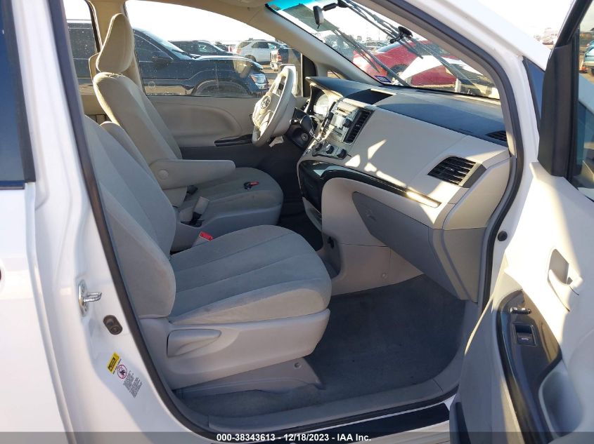 2013 TOYOTA SIENNA L V6 7 PASSENGER - 5TDZK3DC5DS391561